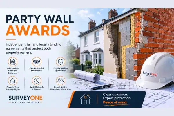 Contact our team today to see if you require party wall awards Nottingham